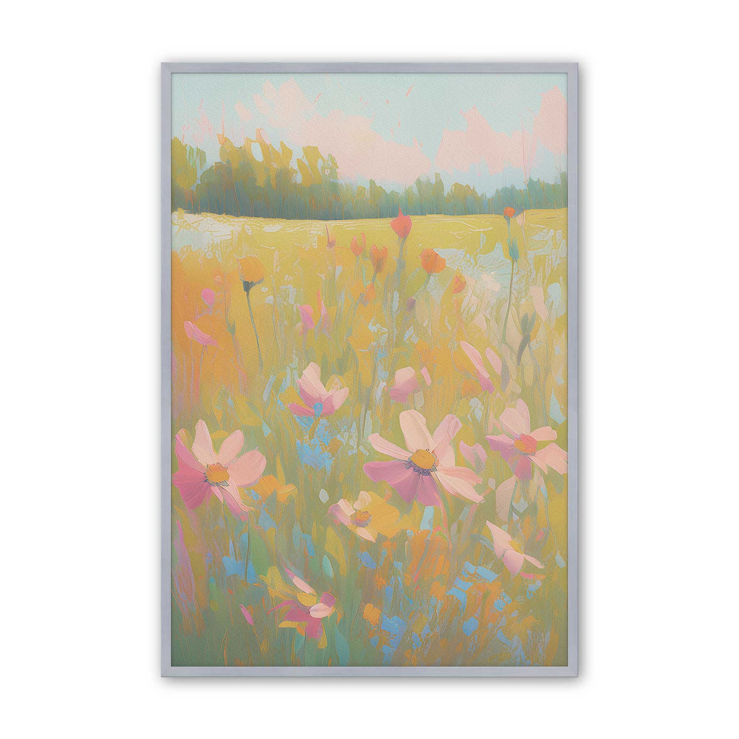 [Color:Polished Chrome], Picture of art in a Polished Chrome frame