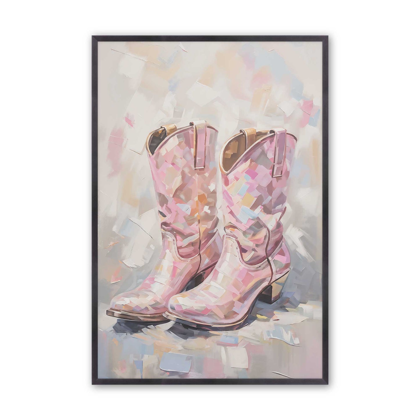 [Color:Weathered Zinc], Picture of art in a Weathered Zinc frame