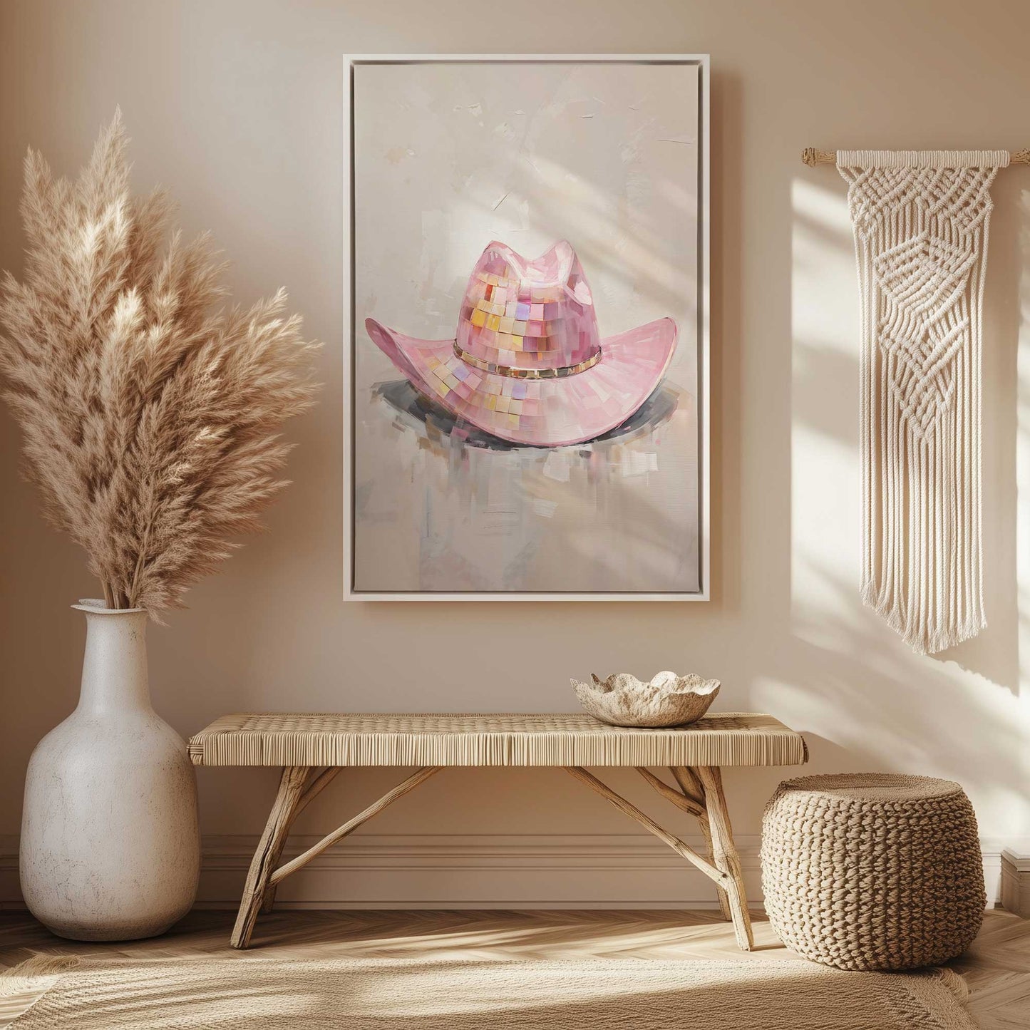 Picture of art in a room
