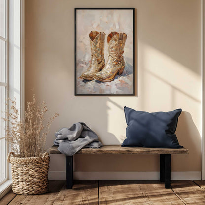 Picture of art in a room