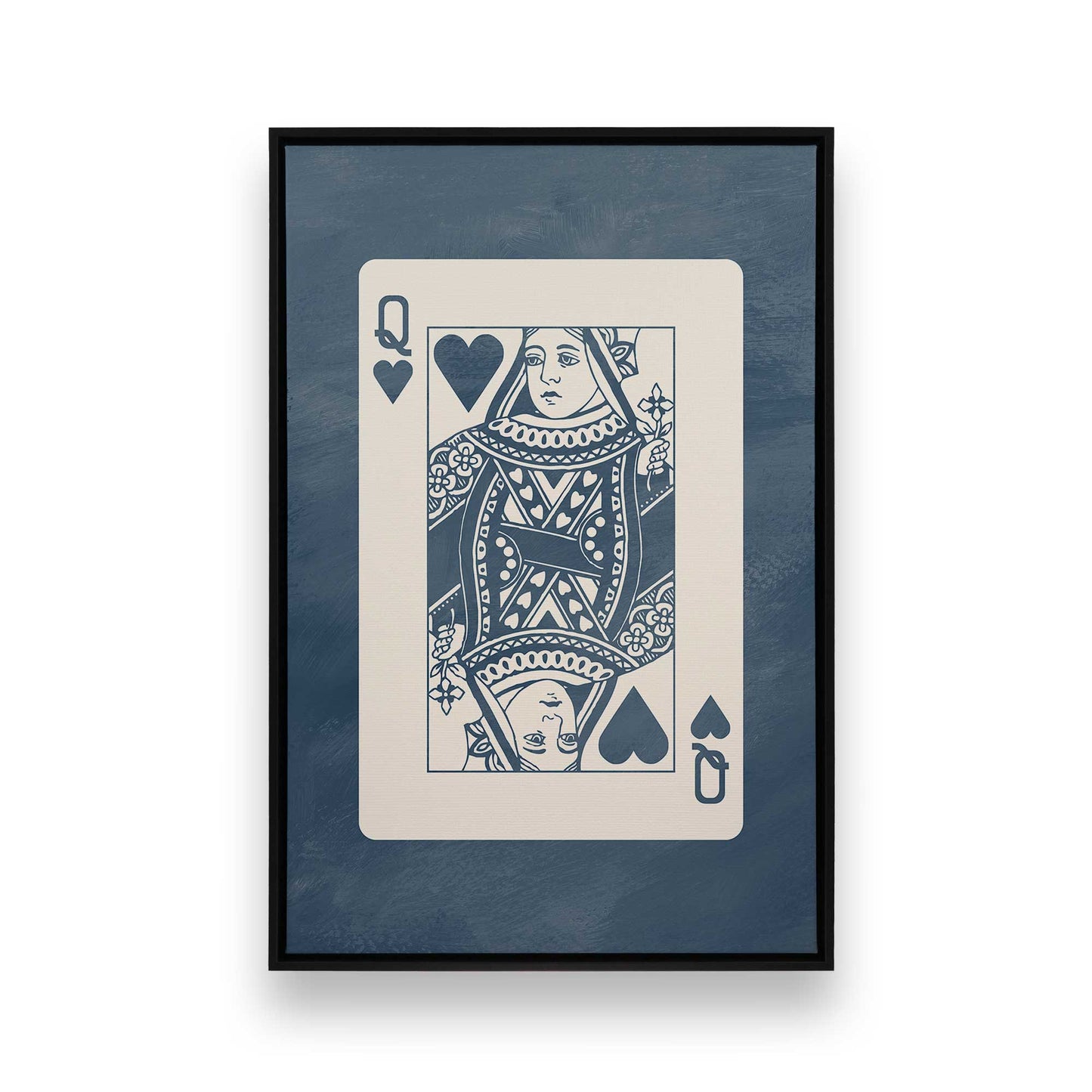 [Color:Satin Black], Picture of art in a Satin Black frame