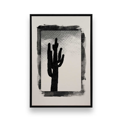 [Color:Satin Black], Picture of art in a Satin Black frame