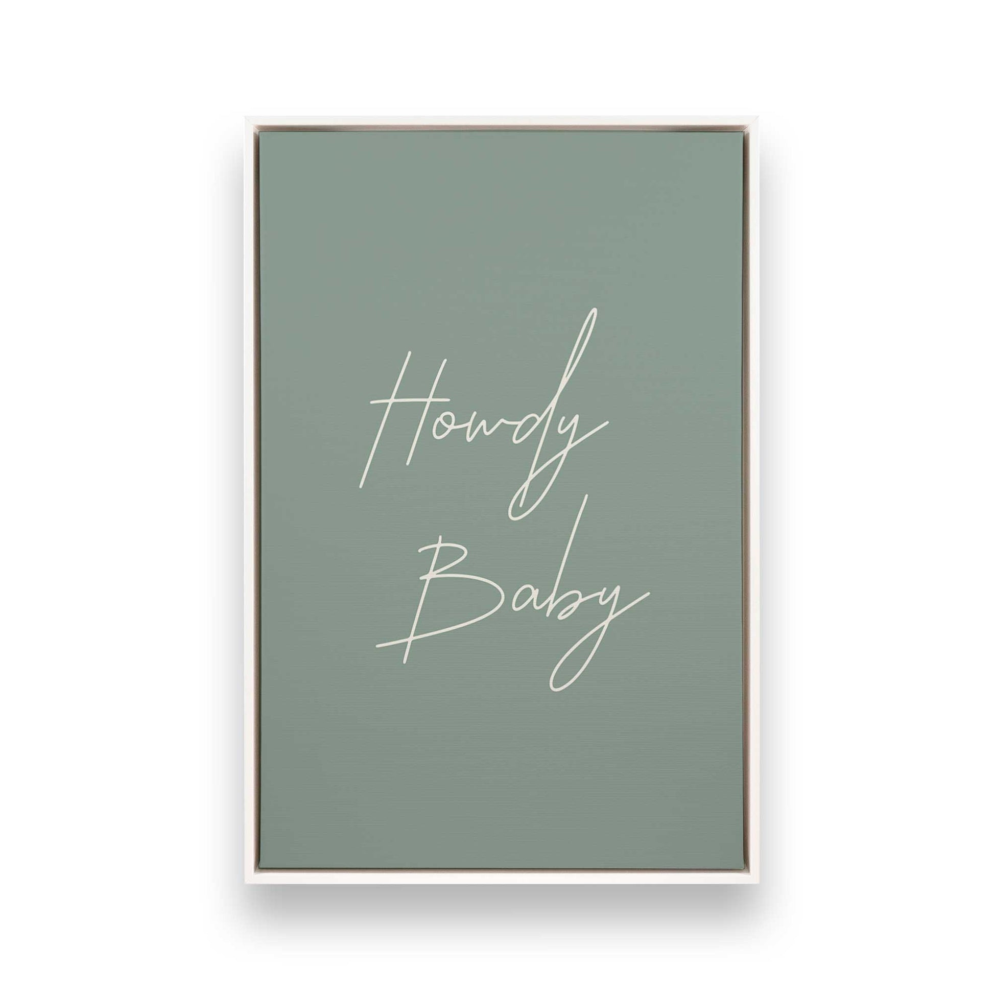 [Color:Opaque White], Picture of art in a White frame