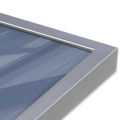 [Color:Polished Chrome], Picture of art in a Polished Chrome frame at an angle