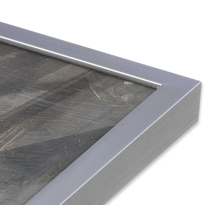 [Color:Polished Chrome], Picture of art in a Polished Chrome frame at an angle
