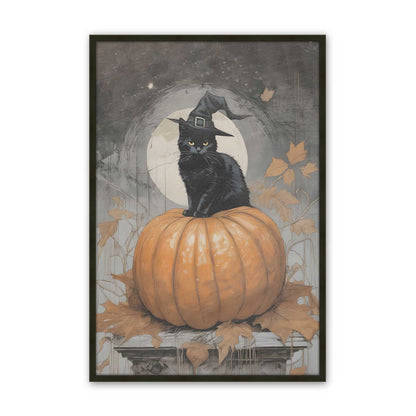 [Color:Satin Black], Picture of art in a Satin Black frame
