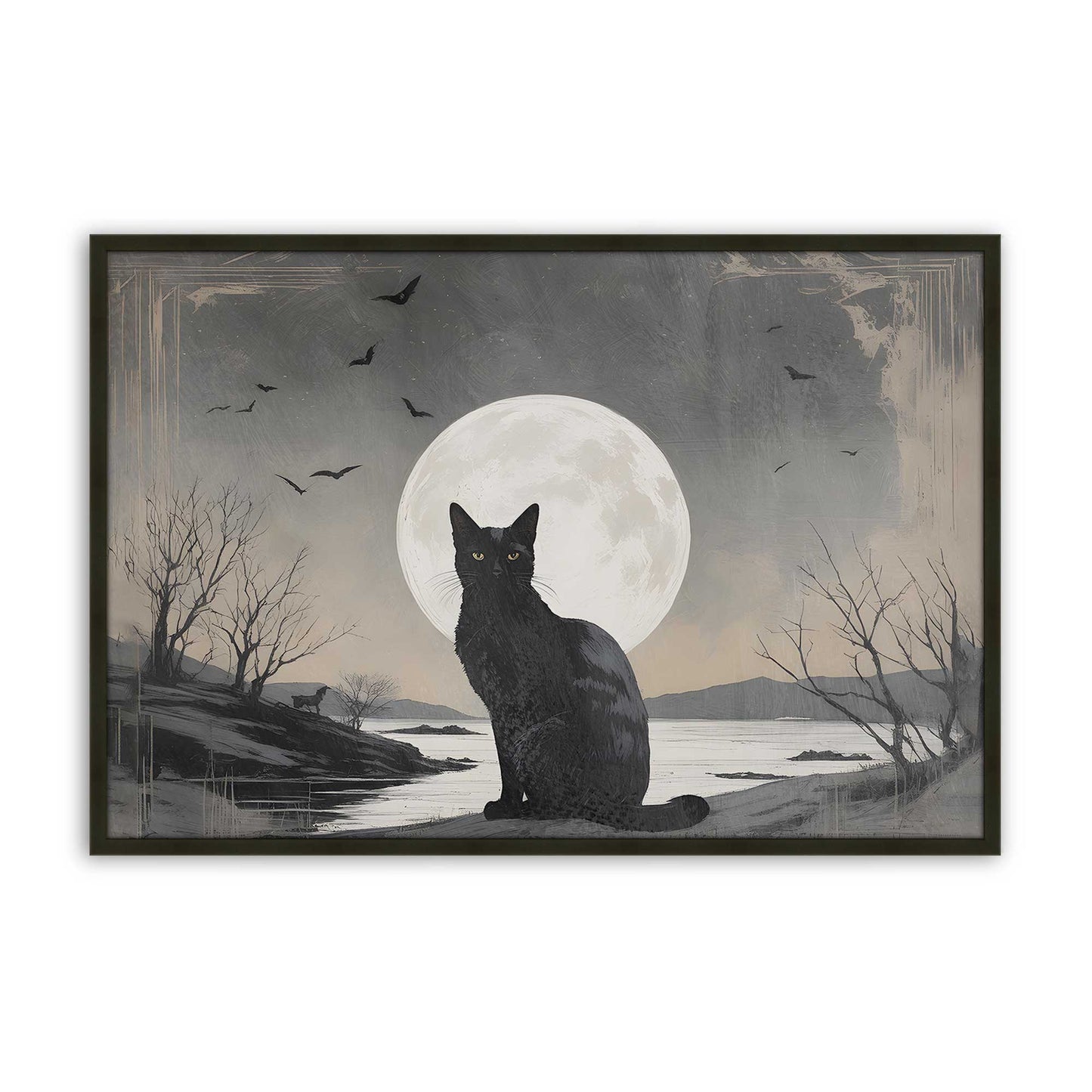 [Color:Satin Black],Front image of the art