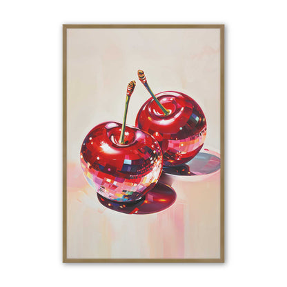 [Color:Brushed Gold], Picture of art in a Brushed Gold frame