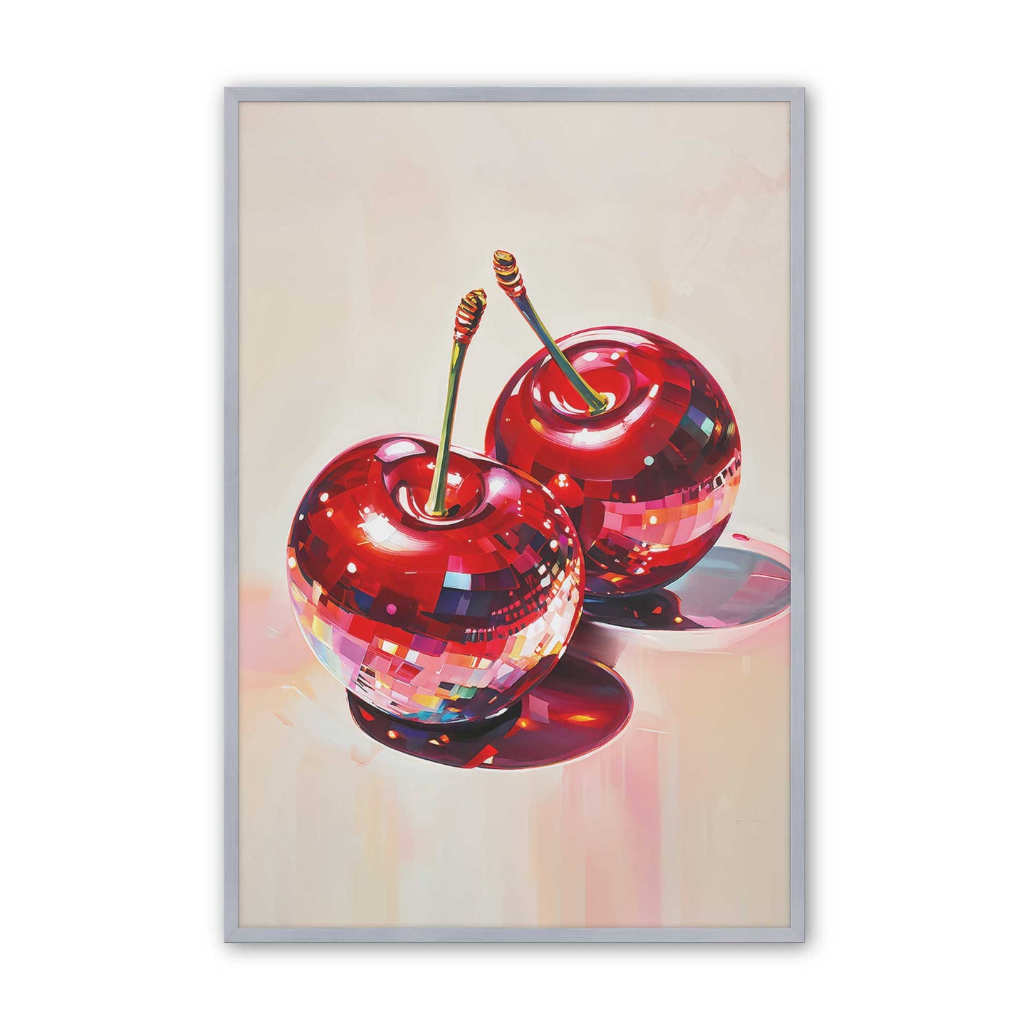 [Color:Polished Chrome], Picture of art in a Polished Chrome frame
