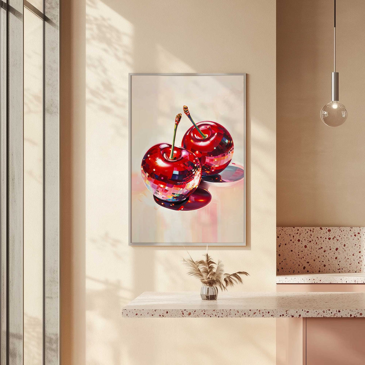 Picture of art in a room