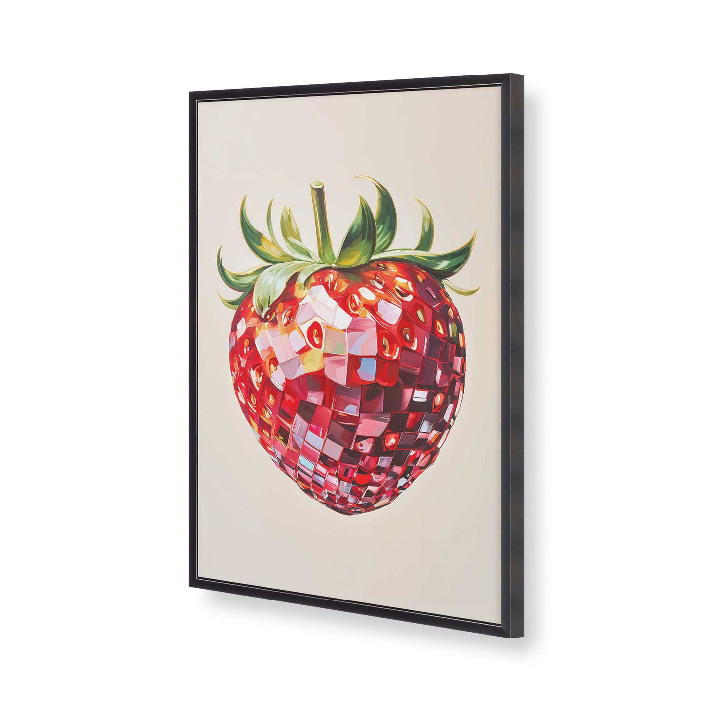 [Color:Weathered Zinc], Picture of art in a Weathered Zinc frame of the corner