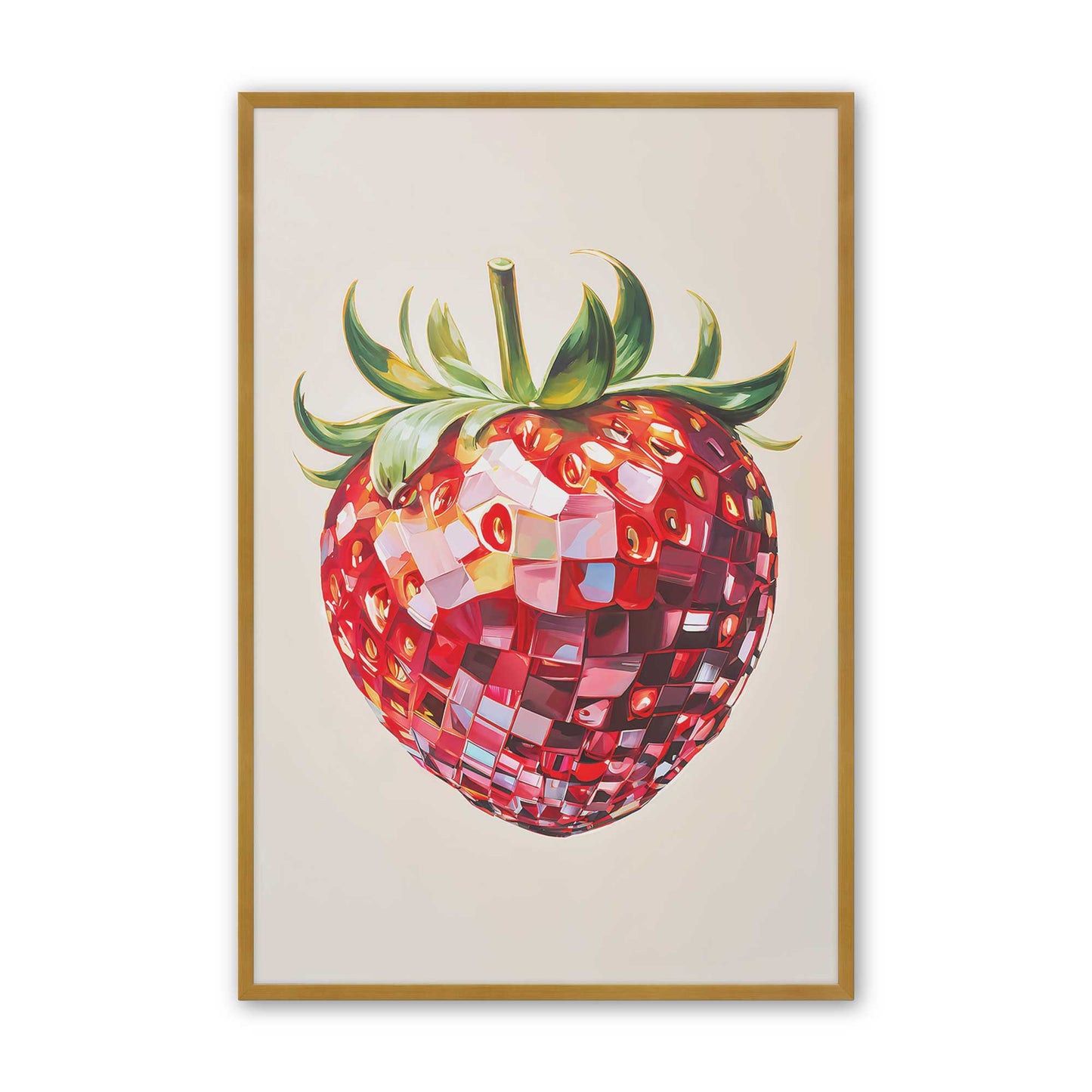 [Color:Polished Gold], Picture of art in a Polished Gold frame