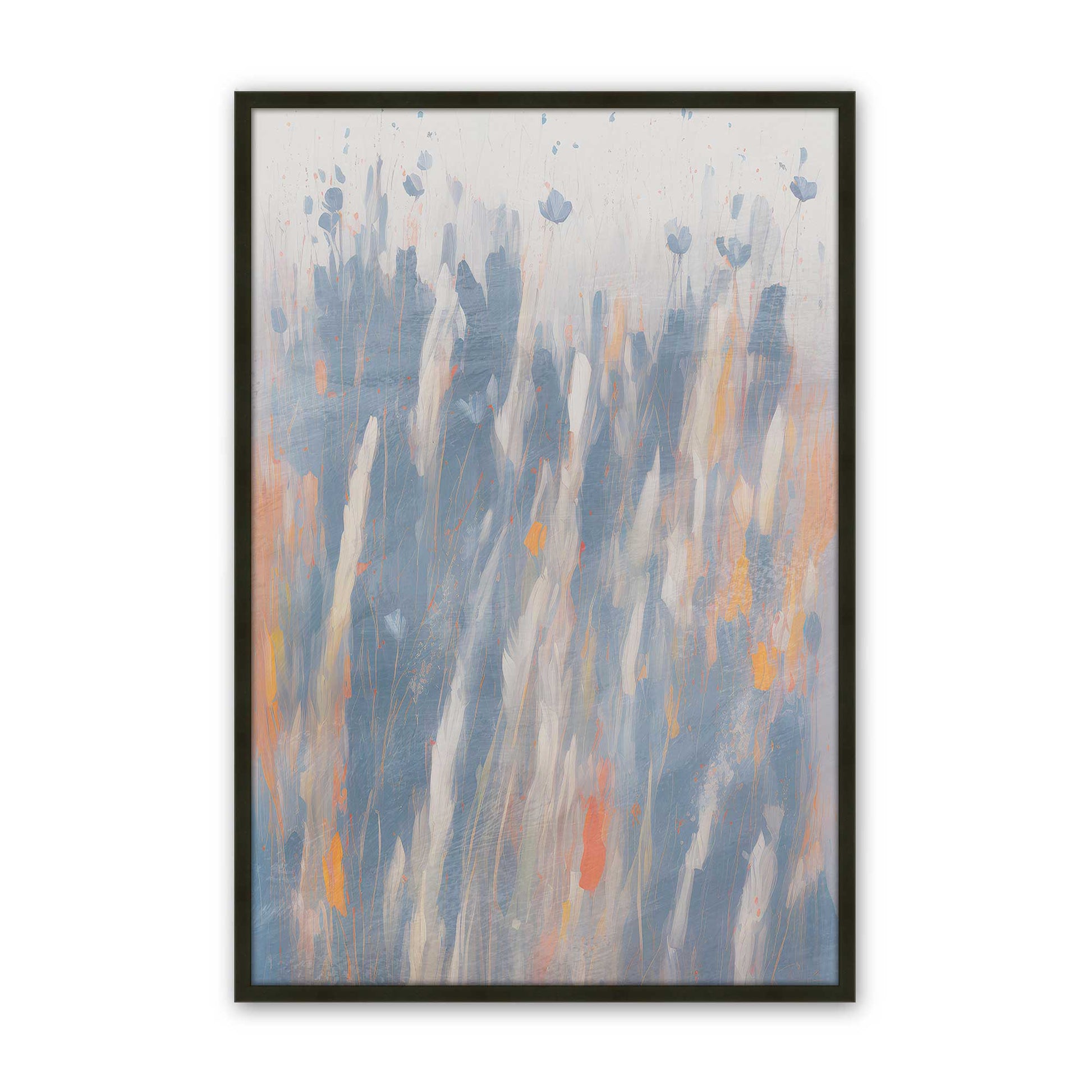 [Color:Satin Black], Picture of art in a Satin Black frame