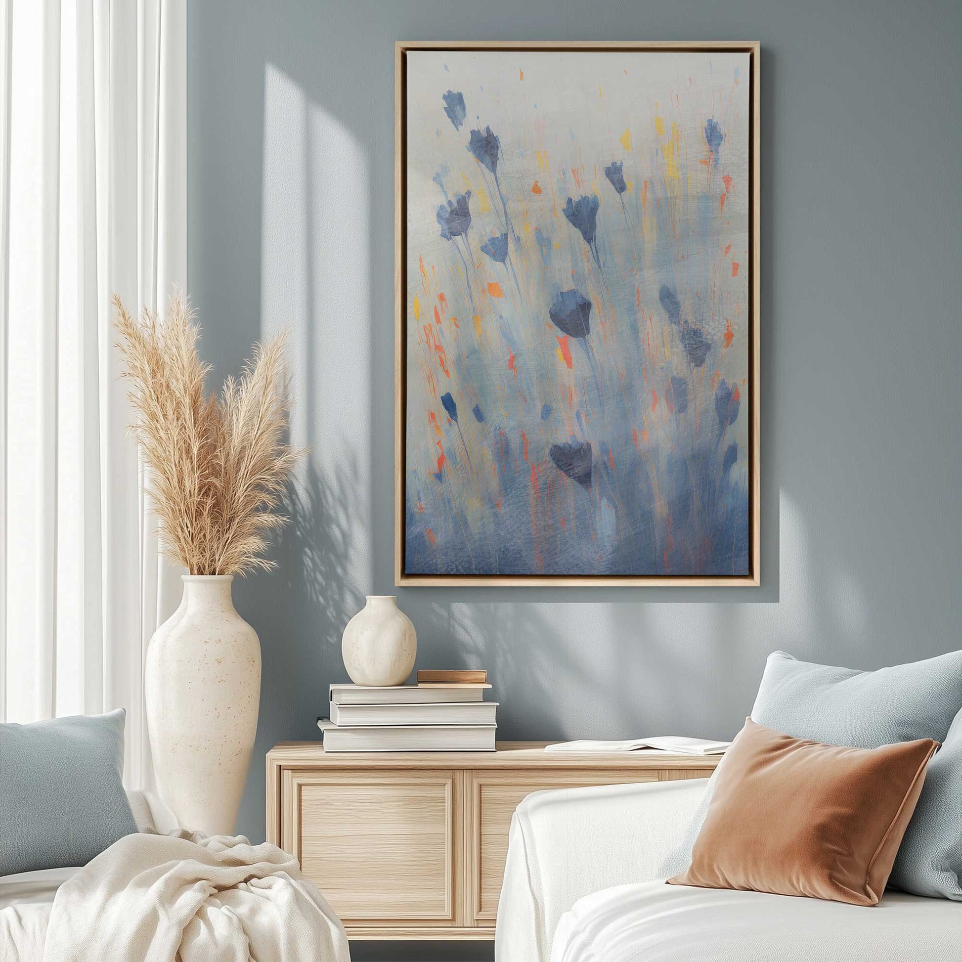 Picture of art in a room