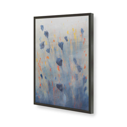 [Color:Satin Black], Picture of art in a Satin Black frame of the corner