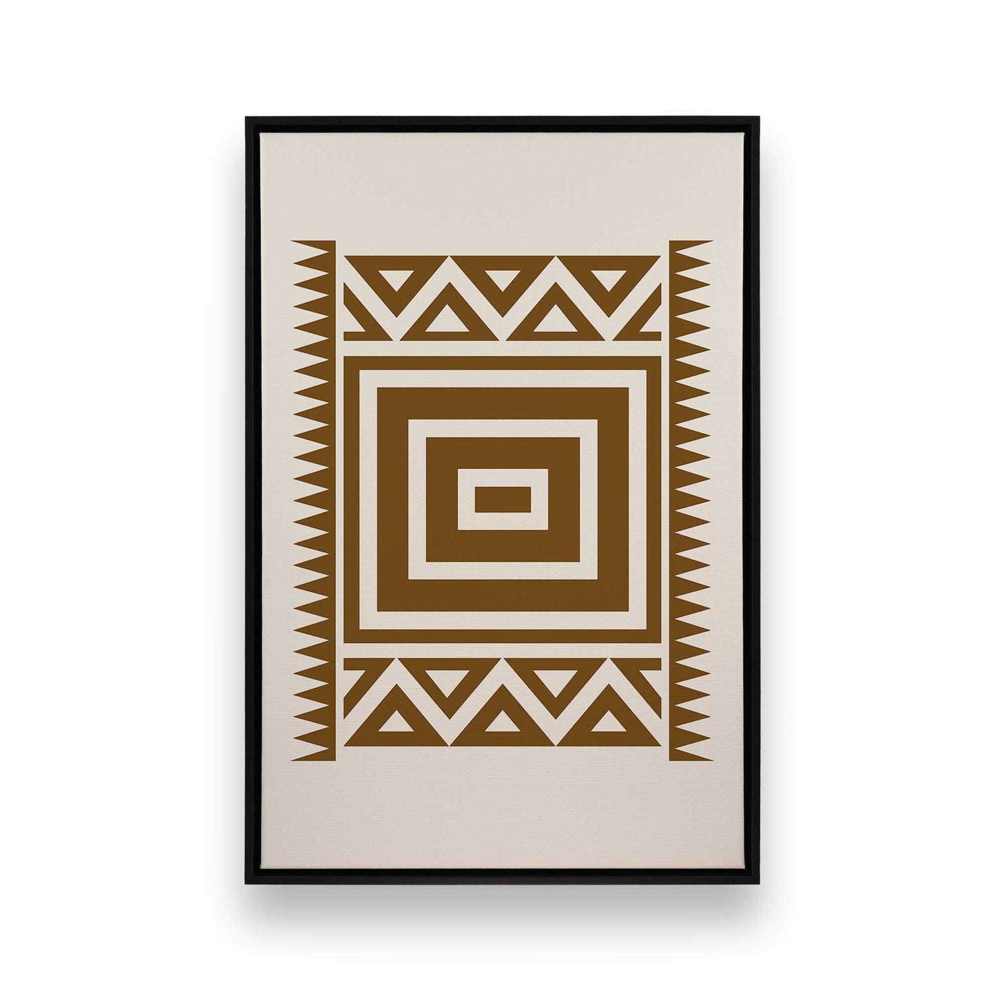 [Color:Satin Black], Picture of art in a Satin Black frame