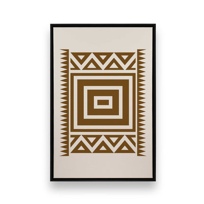 [Color:Satin Black], Picture of art in a Satin Black frame