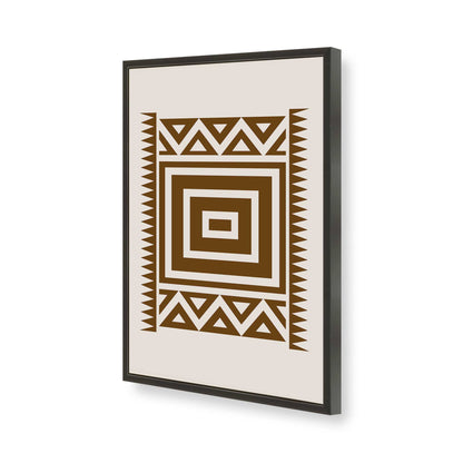 [Color:Satin Black], Picture of art in a Satin Black frame of the corner