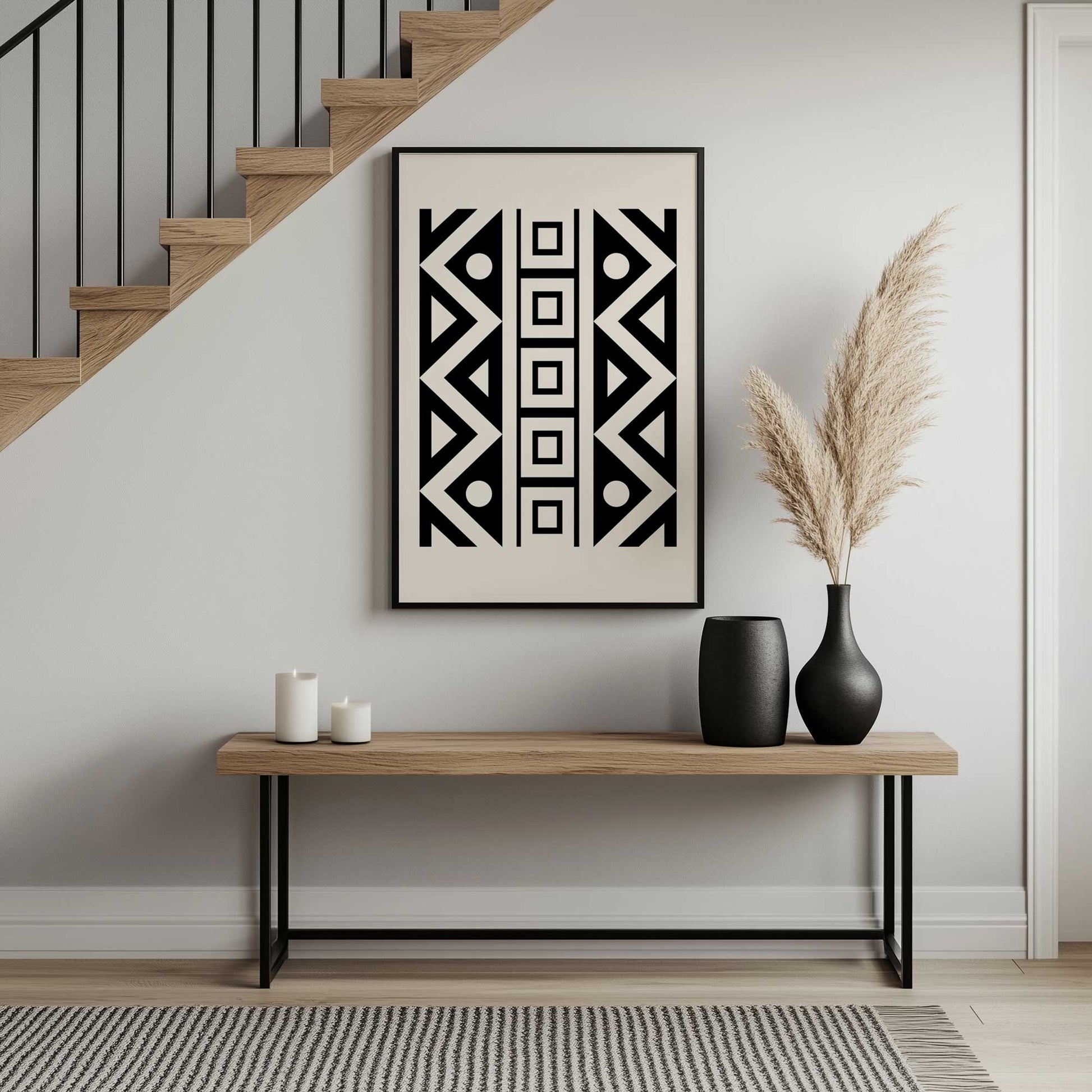 Picture of art in a room