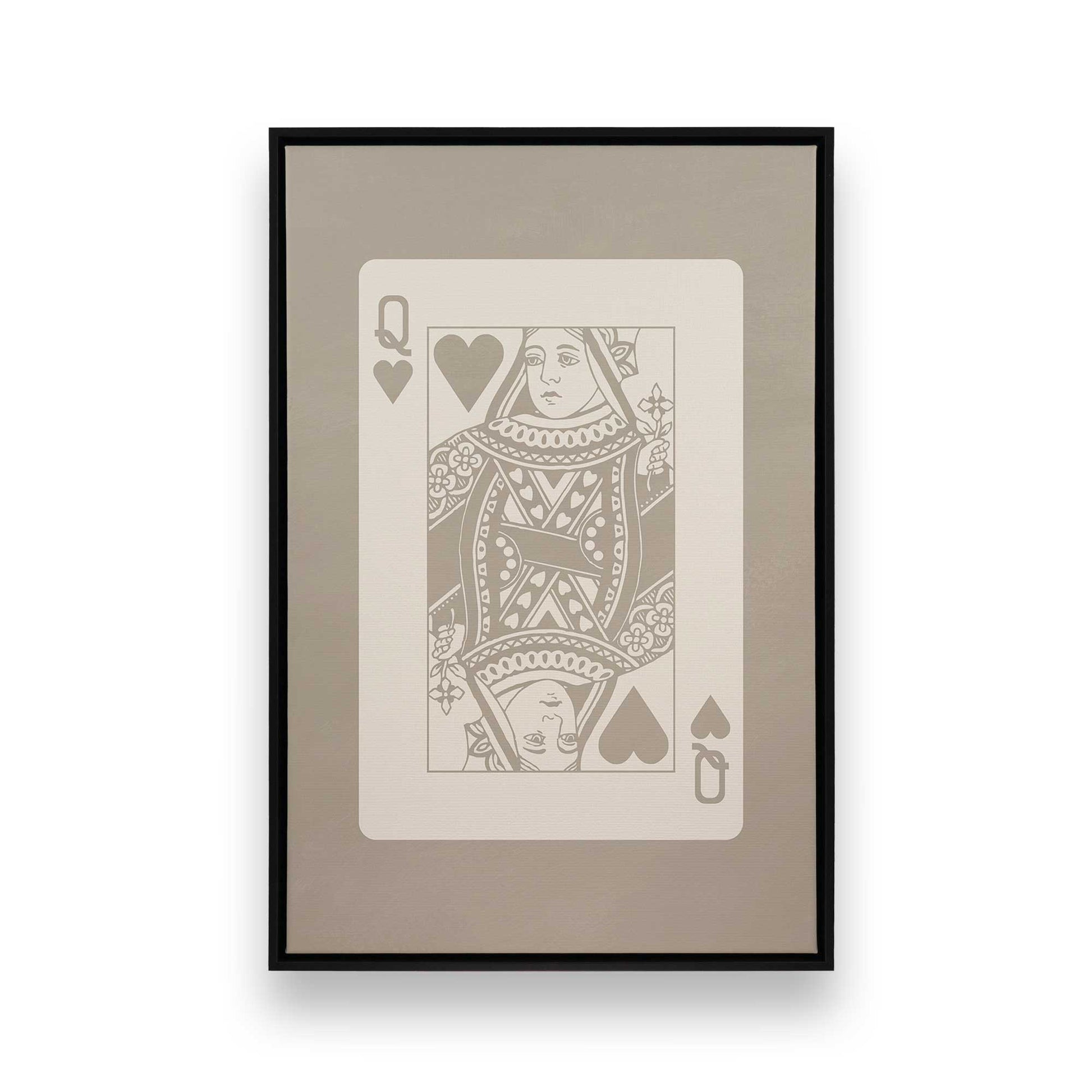 [Color:Satin Black], Picture of art in a Satin Black frame