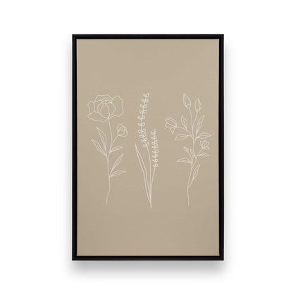 [Color:Satin Black], Picture of art in a Satin Black frame