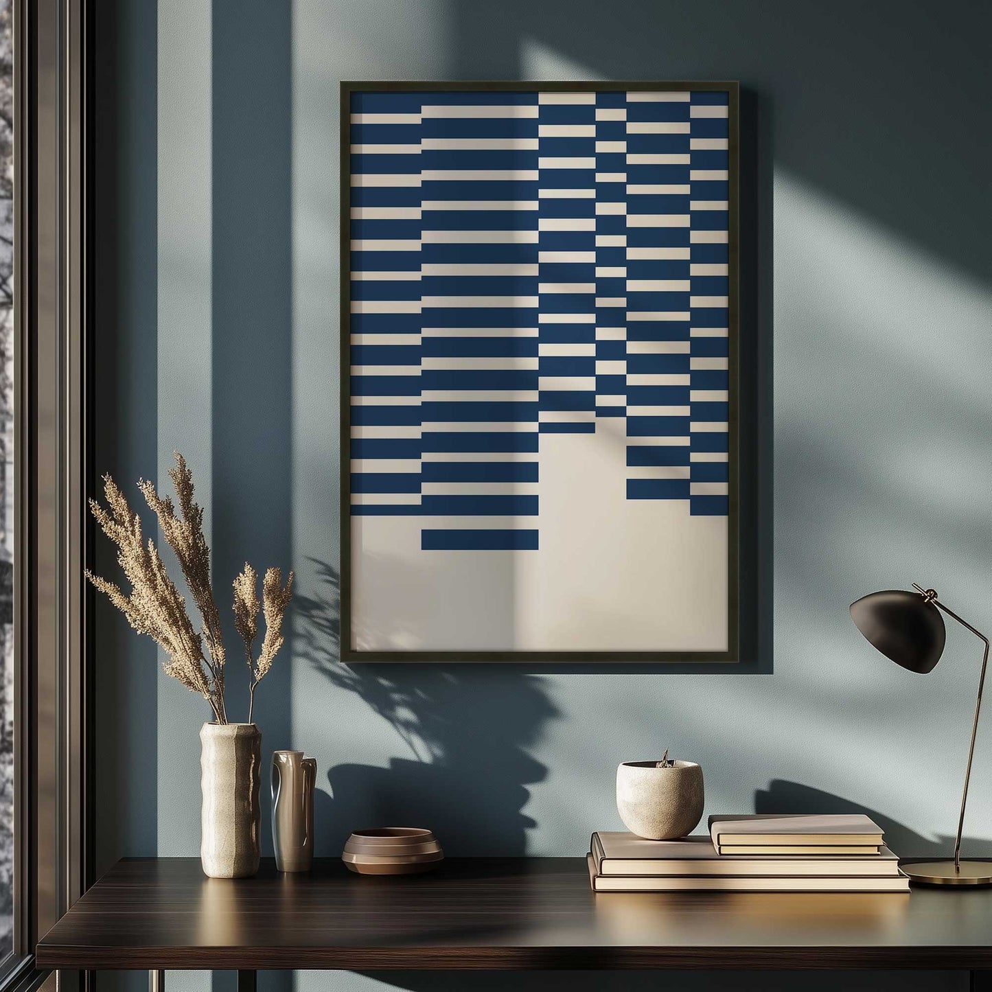 Picture of art in a room