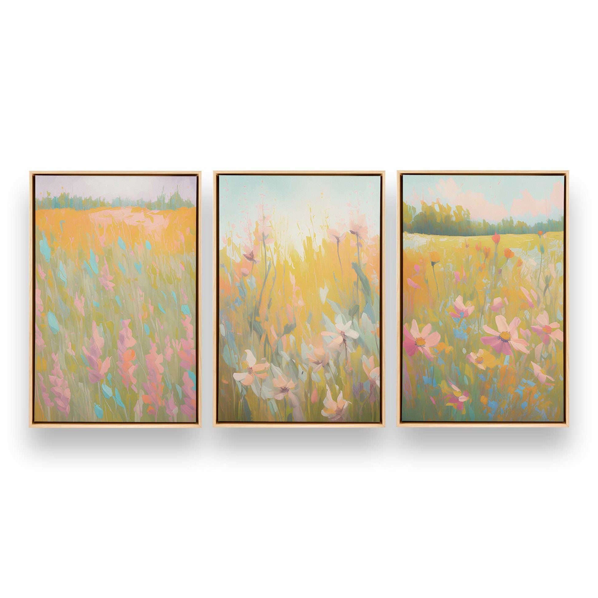 [Color:American Maple], Picture of art in a American Maple frame