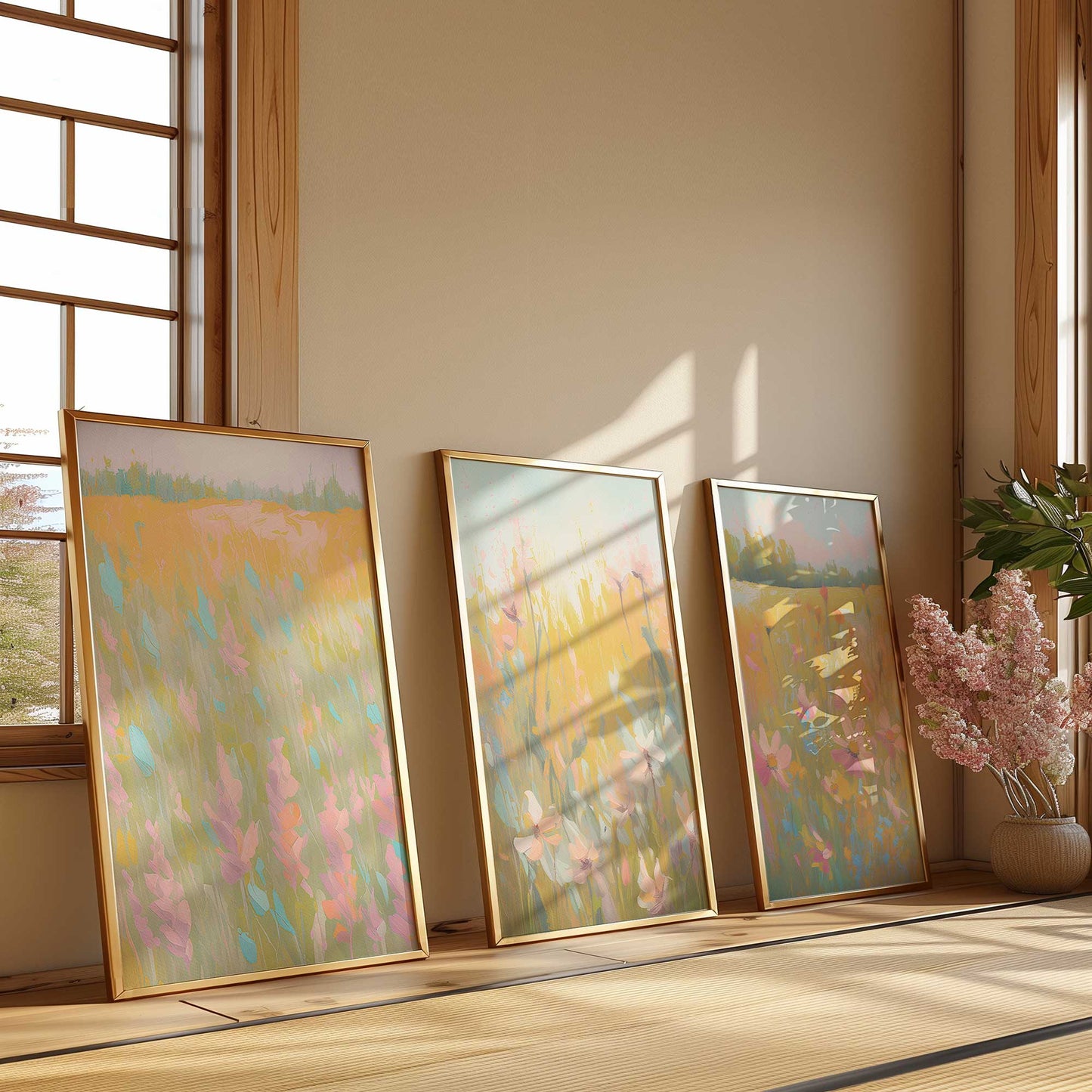 [Color:Polished Gold], Picture of art in a Polished Gold frame