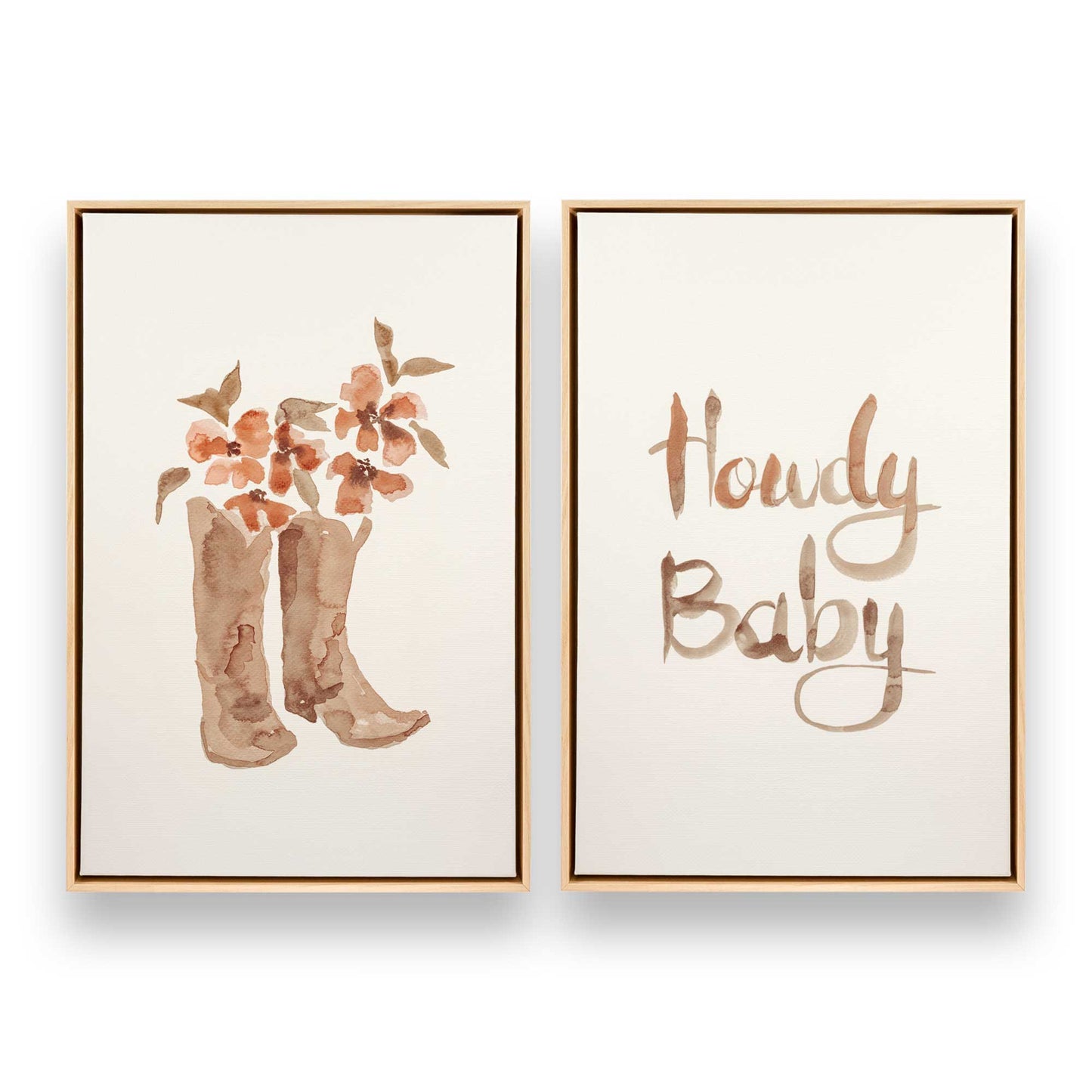 [Color:American Maple], Picture of art in a American Maple frame