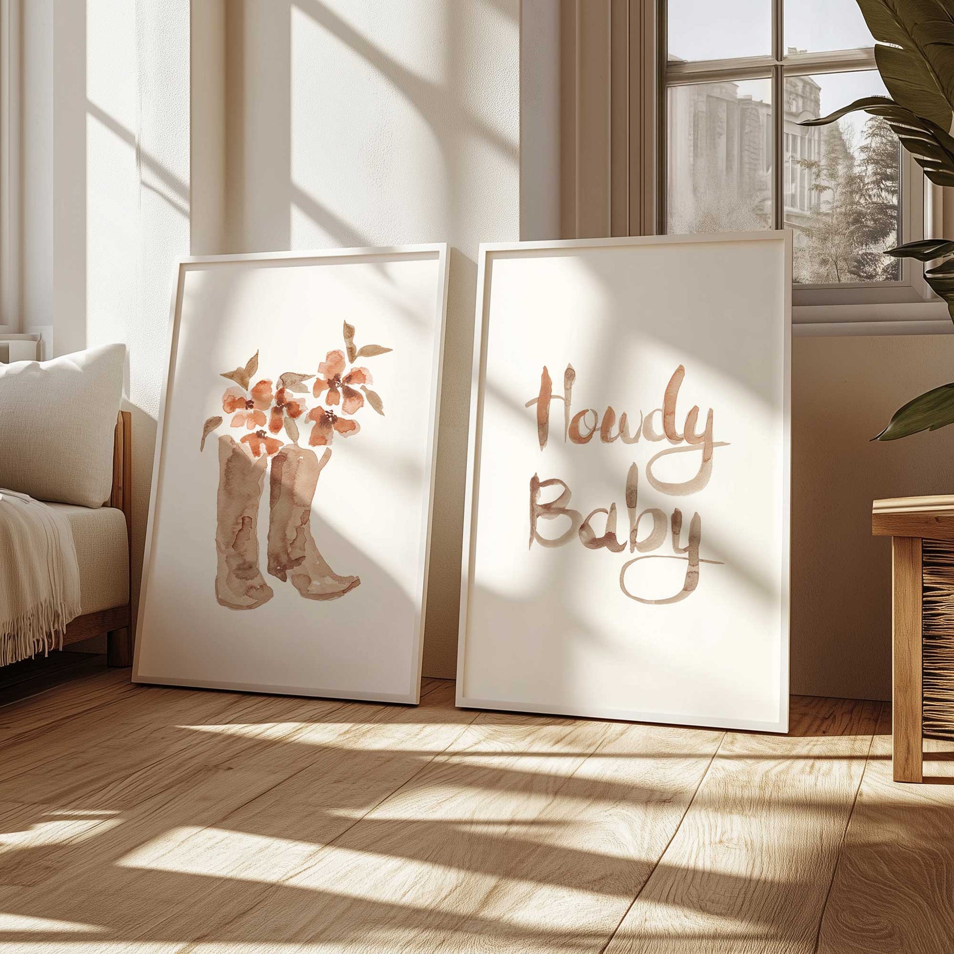 [Color:Opaque White], Picture of art in a Opaque White frame