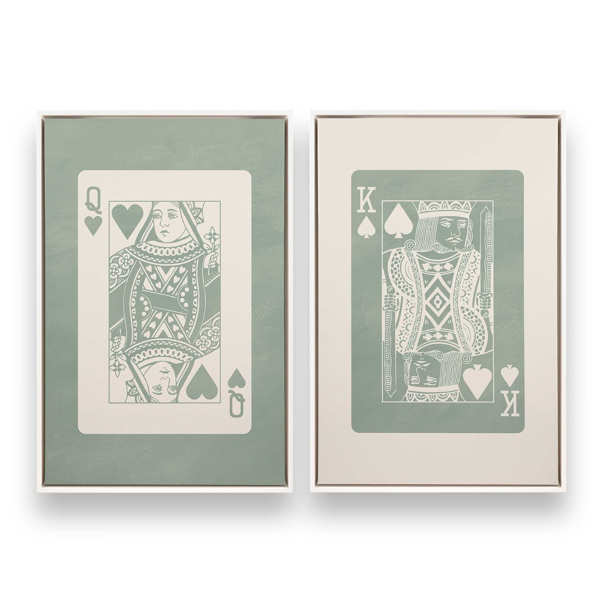 [Color:Opaque White], Picture of art in a White frame