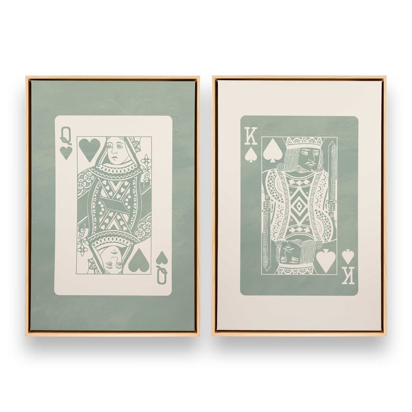 [Color:American Maple], Picture of art in a American Maple frame