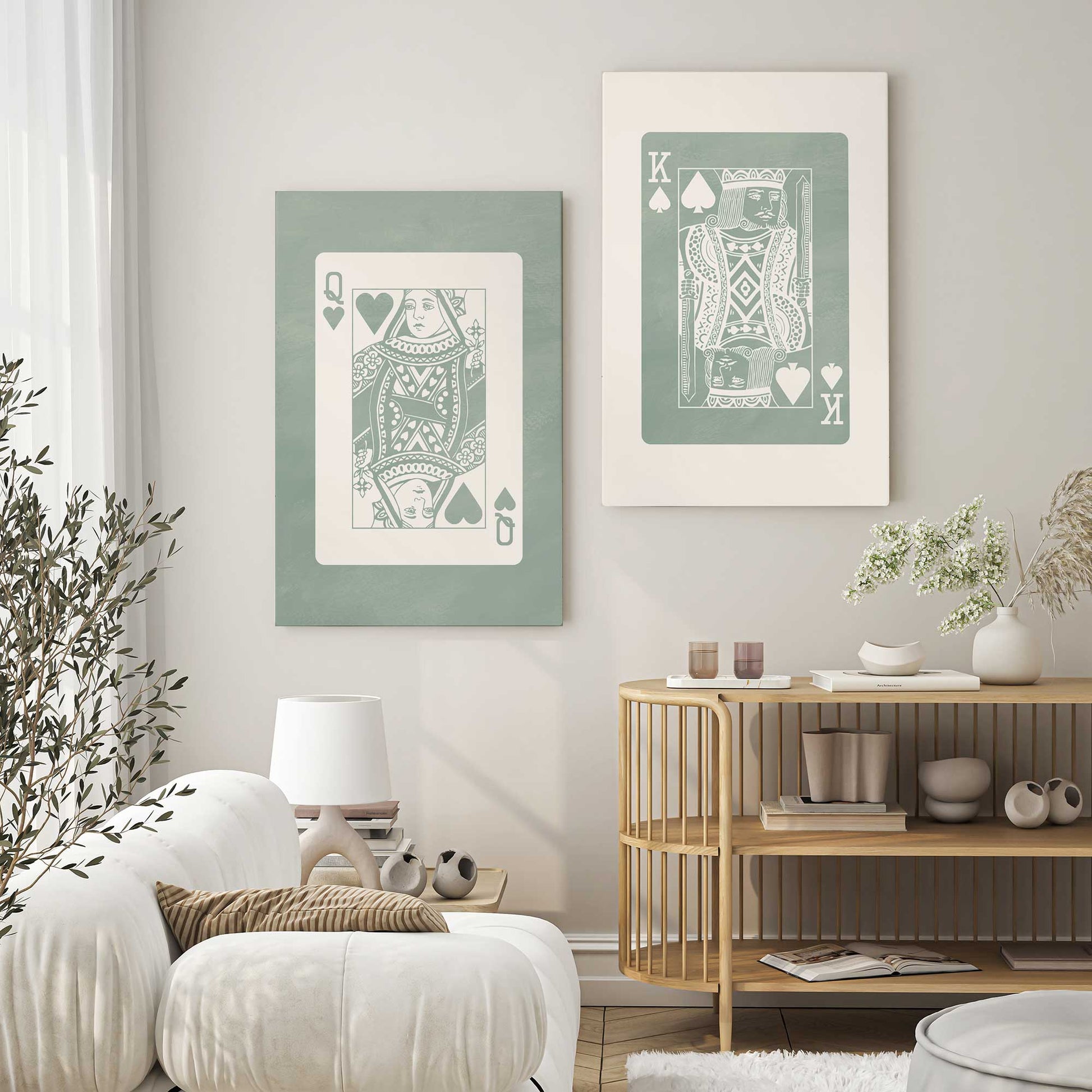 [Color:Stretched Canvas], Picture of art