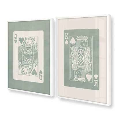[Color:Opaque White], Picture of art in a Opaque White frame at an angle