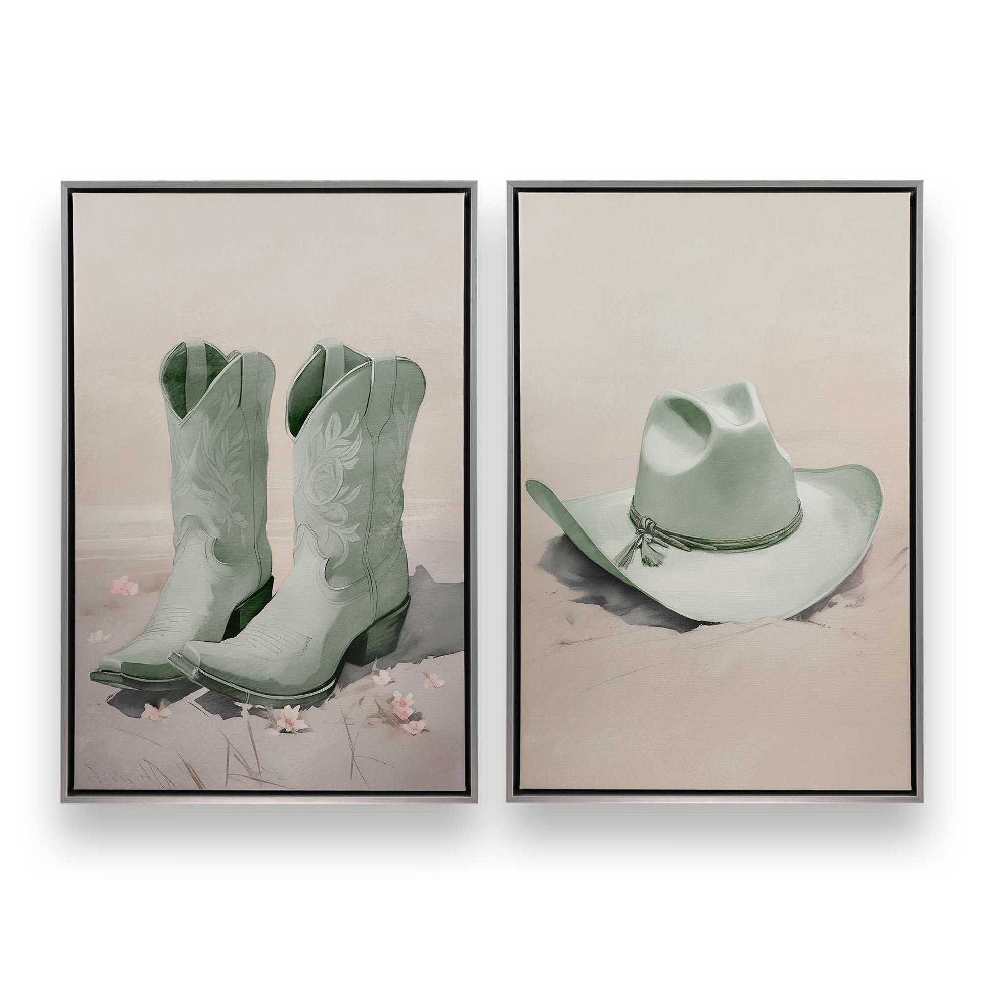 [Color:Polished Chrome], Picture of art in a Polished Chrome frame