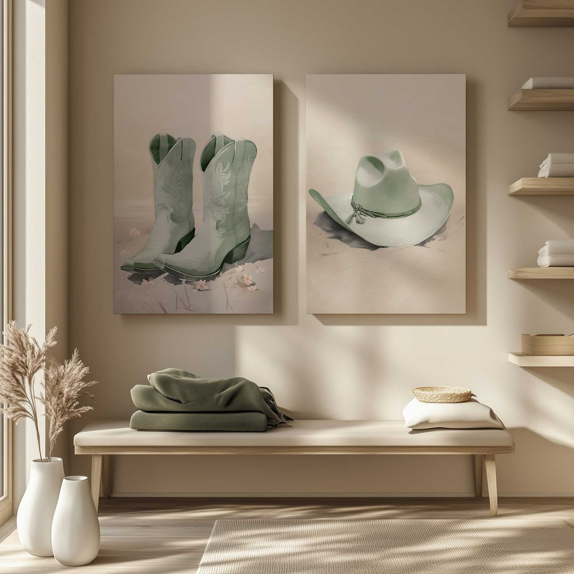 [Color:Stretched Canvas], Picture of art