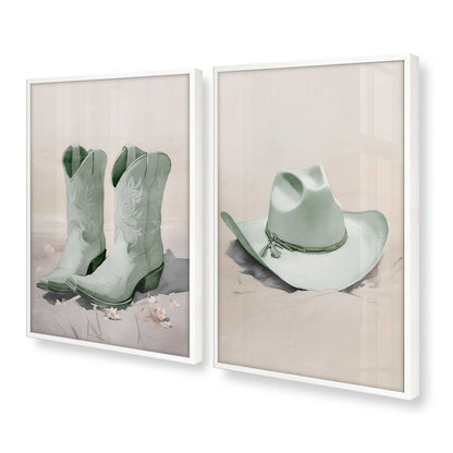 [Color:Opaque White], Picture of art in a Opaque White frame at an angle