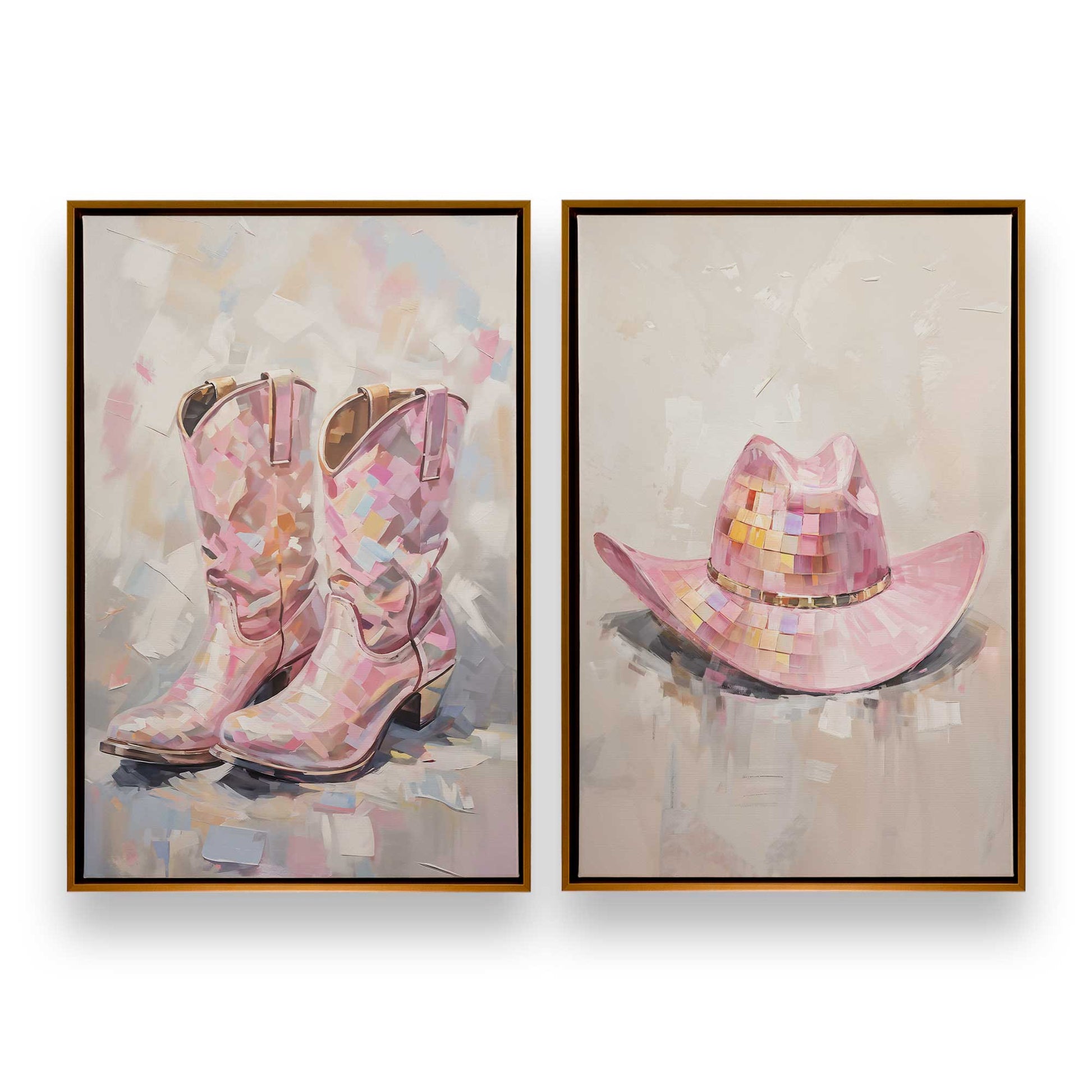 [Color:Polished Gold], Picture of art in a Polished Gold frame