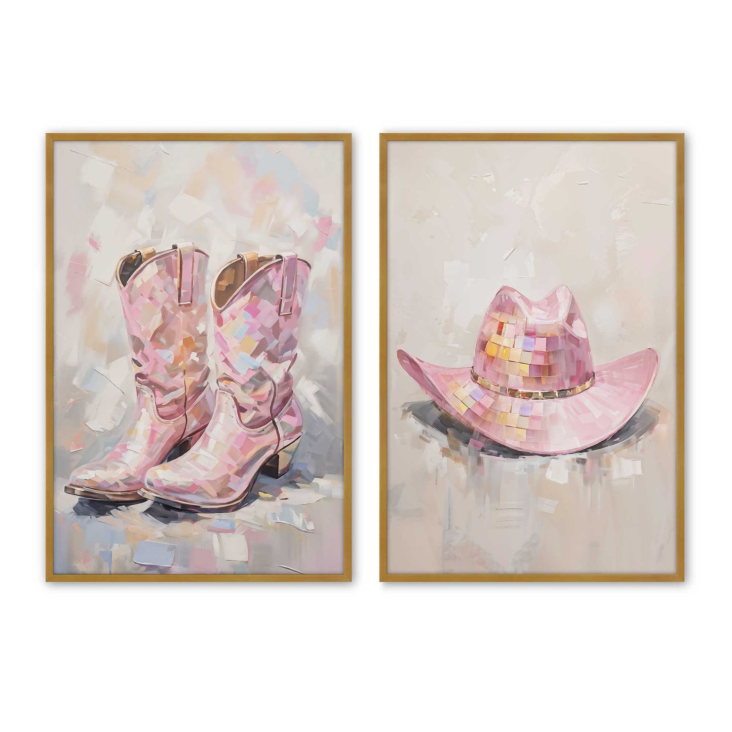 [Color:Polished Gold], Picture of art in a Polished Gold frame