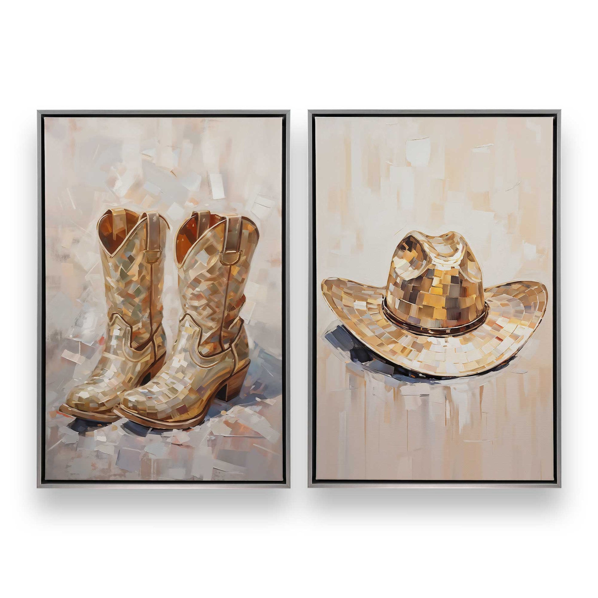 [Color:Polished Chrome], Picture of art in a Polished Chrome frame