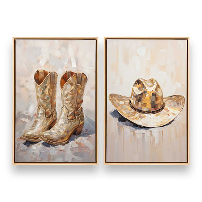 [Color:American Maple], Picture of art in a American Maple frame