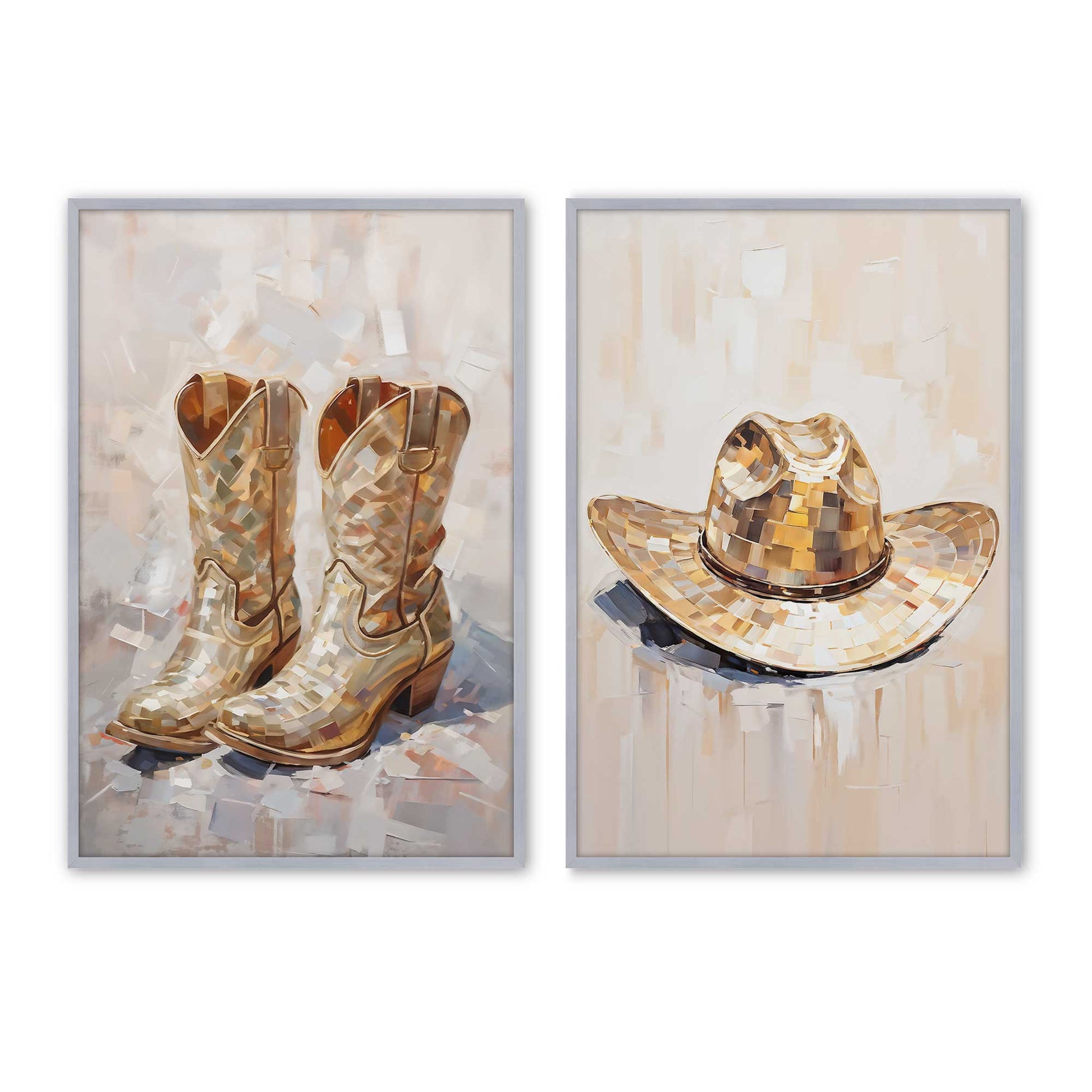 [Color:Polished Chrome], Picture of art in a Polished Chrome frame