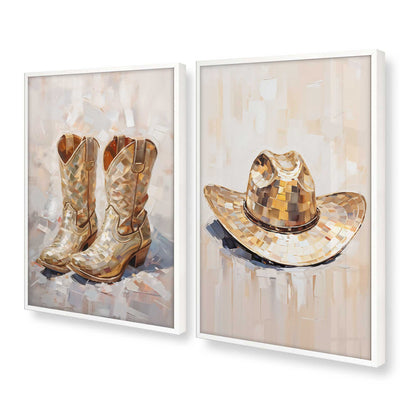 [Color:Opaque White], Picture of art in a Opaque White frame at an angle