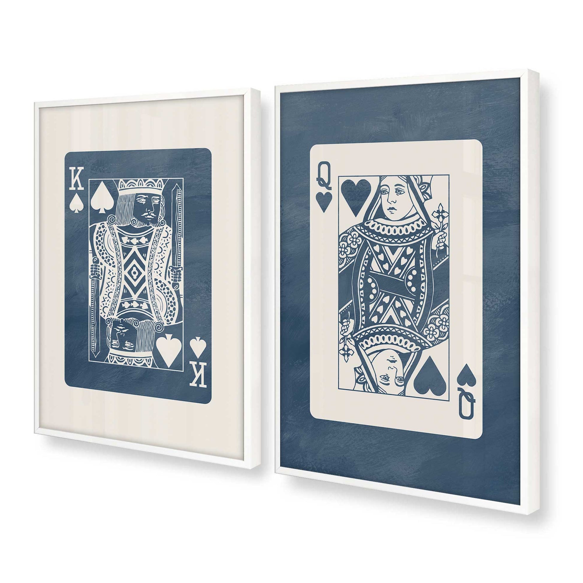 [Color:Opaque White], Picture of art in a Opaque White frame at an angle