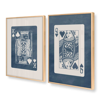 [Color:Raw Maple], Picture of art in a Raw Maple frame at an angle