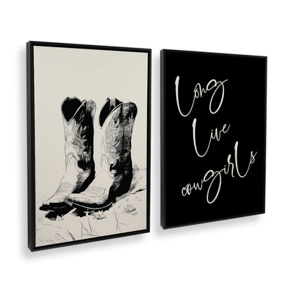 [Color:Satin Black], Picture of art in a Satin Black frame at an angle
