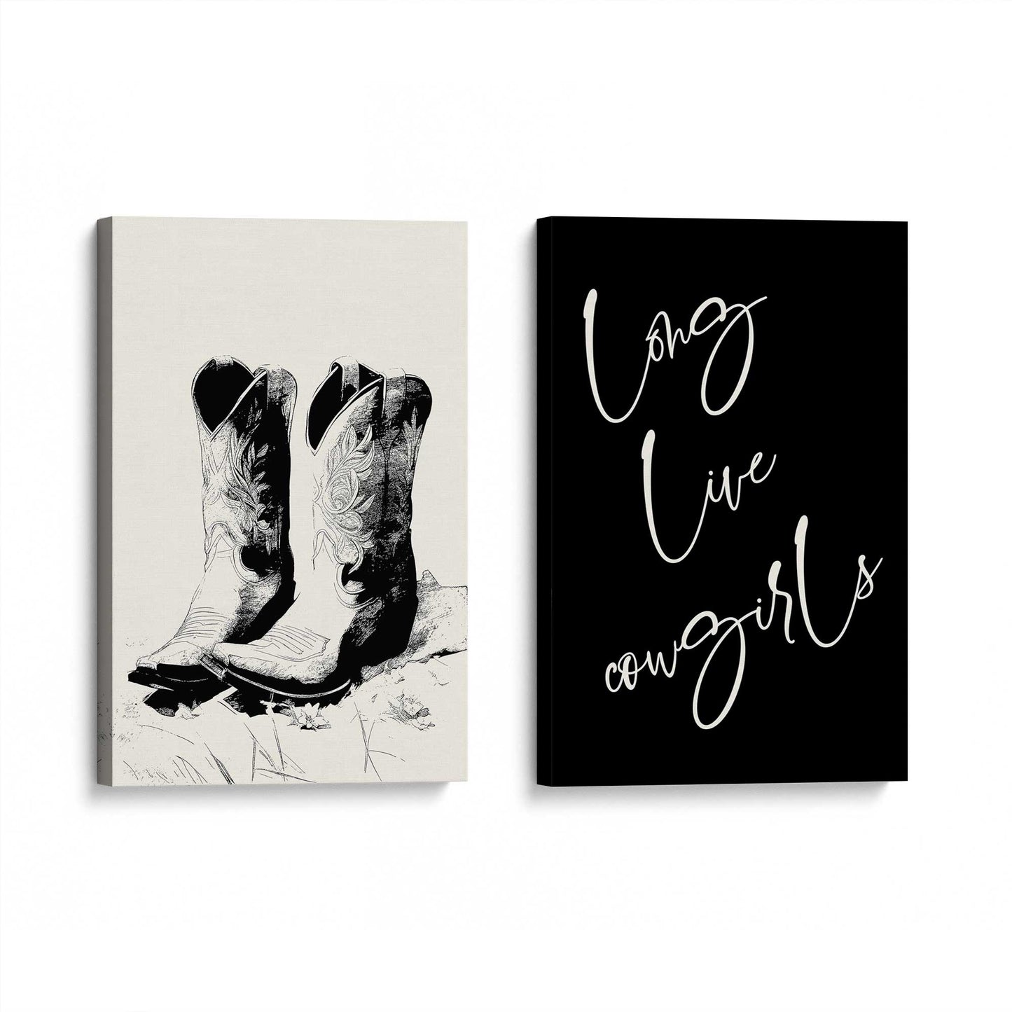 [Color:Stretched Canvas], Picture of art at an angle