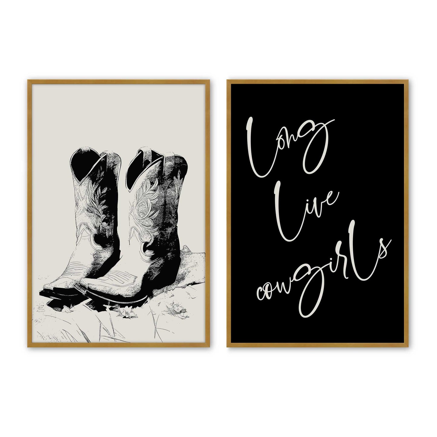 [Color:Polished Gold], Picture of art in a Polished Gold frame