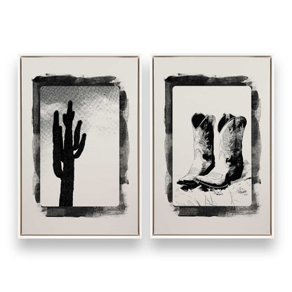 [Color:Opaque White], Picture of art in a White frame