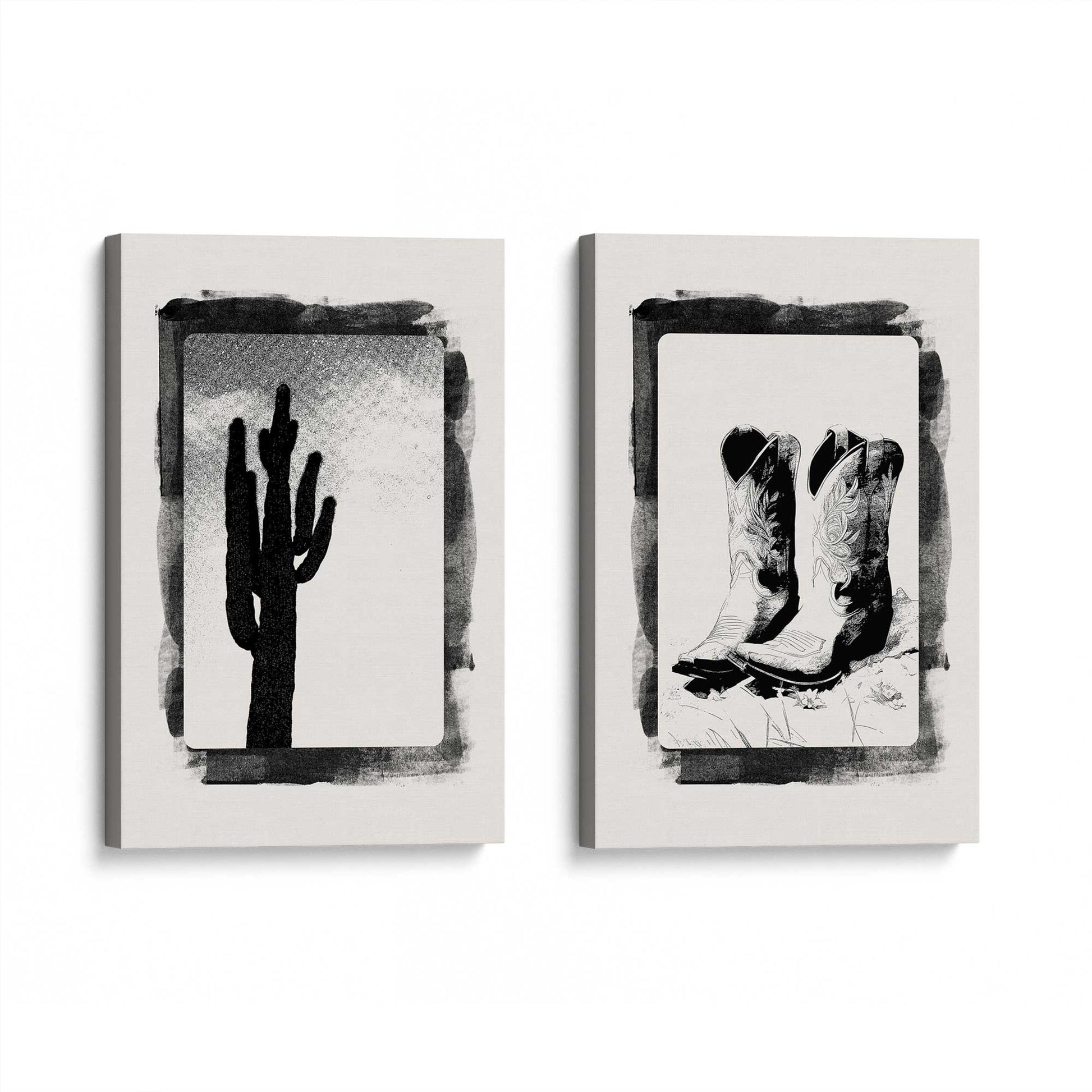 [Color:Stretched Canvas], Picture of art at an angle